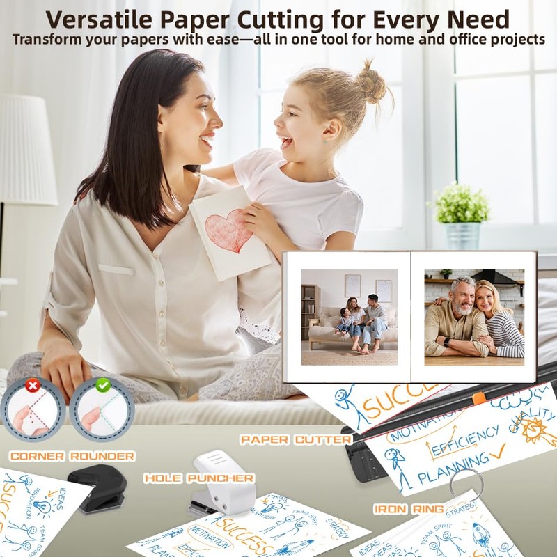Laminator Machine 9-Inch Portable Thermal Laminater with Hot & Cold