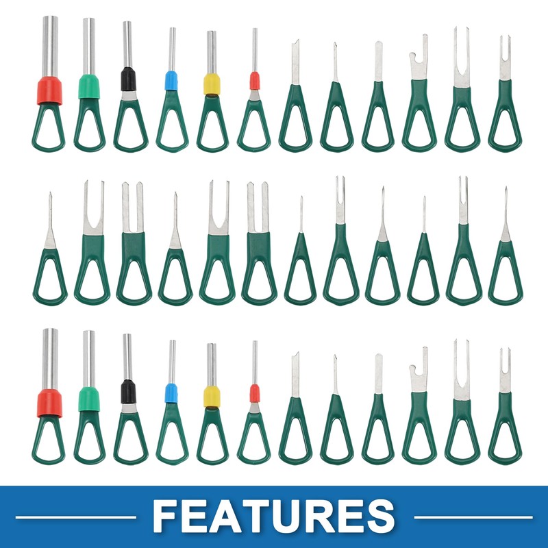 A ABSOPRO Terminal Removal Tool Assortment Kit Wire Connector Terminal