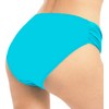 Vogueric Women's Bikini Bottoms Side Shirred Hipster Swimsuit Bathing Suit