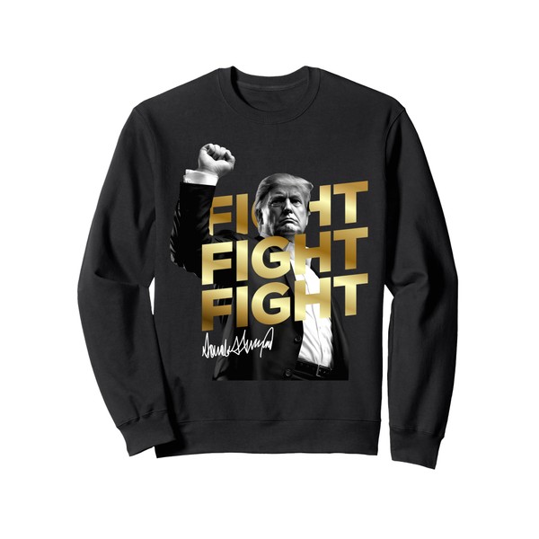 Brave President Trump Perfume 2025 Fragrance Sweatshirt