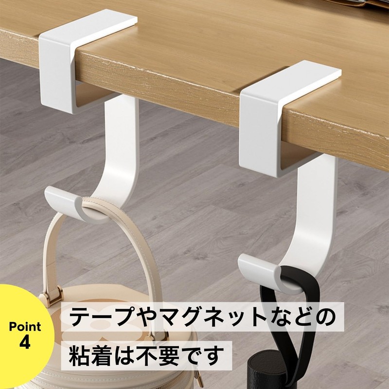 NYANDELMO Bag Hangers 5 Shape Table Hooks Luggage Hanger Multi-functional