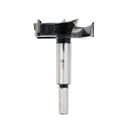 Forstner Drill Bits 60mm (2-3/8 inch) Tungsten Carbide Upgraded Version 3-Cutter Higher Hardness Wood Hole Saw Auger Opener Woodworking Drilling Tool Wood Cutter