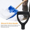 Moicstiy Shovel D Grip Handle, 28mm Inner Diameter Plastic Spade