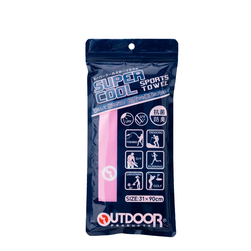 Nasto Corporation OUTDOOR Super Cool Towel, Antibacterial, Odor Resistant, Cool