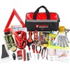 Kitgo Car Emergency Kit,Premium Roadside Assistance Essentials with Jumper Cables,