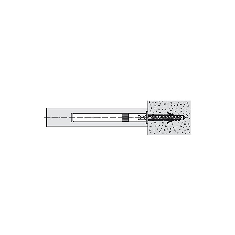 Gas N Pow3r Concealed Shelf Supports Brackets 120mm Floating Hidden