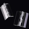 SUPERTOOL 10 Pack Door Hinge Clear Large Size 45x35mm Durable
