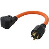 AC WORKS Generator to 30Amp RV Adapter (L14-20 20A 4-Prong