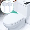 2 Pack Toilet Seat Screws Universal Plastic Toilet Seat Screws
