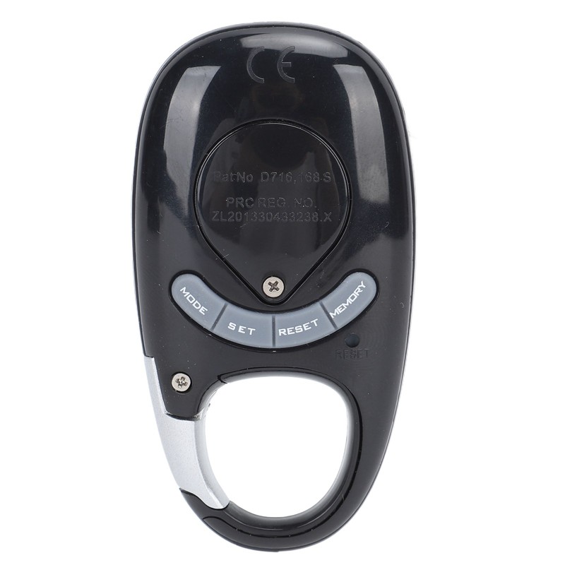 Walking Pedometer Multifunctional Memory Clip On Step Counter For Travel