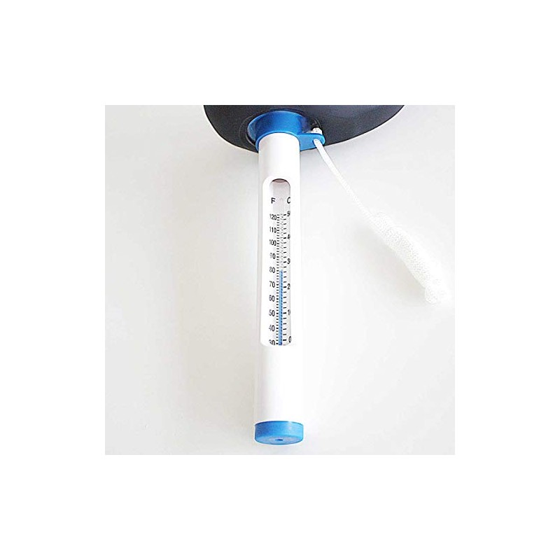 bevo Vertriebs GmbH PO-0181035 4260353191336 Pool Thermometer Black Whale, Approx.
