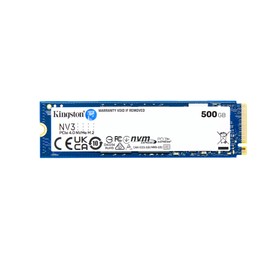 Kingston NV3 500GB M.2 2280 NVMe SSD | PCIe 4.0 Gen 4x4 | Up to 5000 MB/s | SNV3S/500G