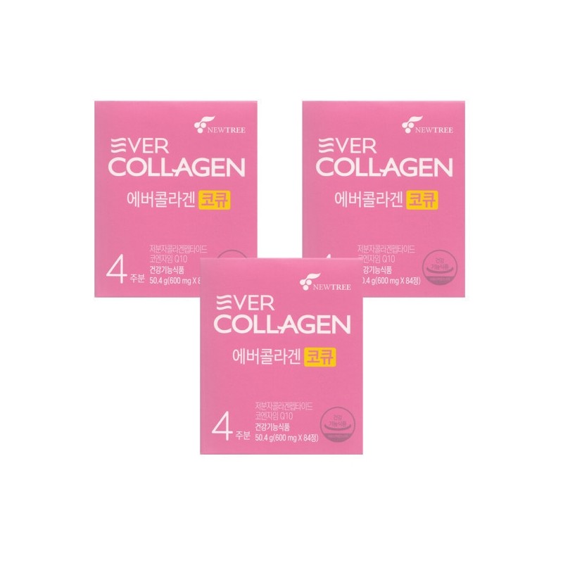 Ever Collagen CoQ 600mg x 84 tablets (3 units) /