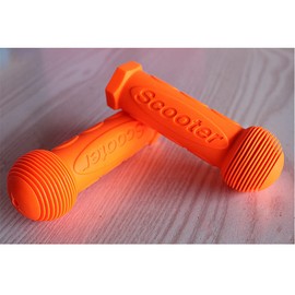 OTFAITP Scooter Grip Handlebar 1 Pair Bicycle Grip Fit for 2-3-4 Wheels Kid Kick Scooters,Children Bike,Drifting Scooter,Swing Scooter (Orange)