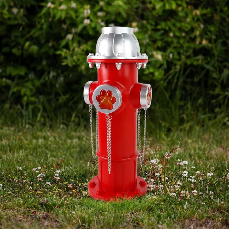 TB TIBAG Fake Fire Hydrant Statues for Dogs to Pee