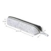 Lucky Sign Pencil Case Felt Grey Large Capacity Pencil Case,