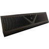 Oil-Rubbed Bronze Finish Baseboard Register (15 Inch, Oil Rubbed Bronze)