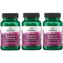 Swanson Ultra Tendon Support Formula - Featuring Tendaxion 60 Caps 3 Pack