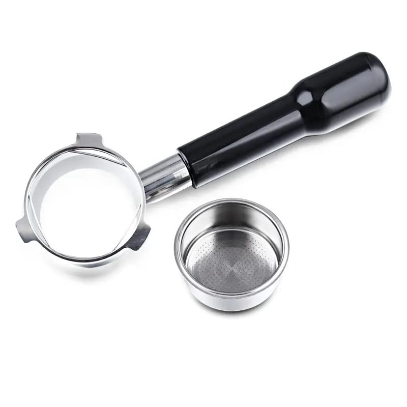 CAPFEI Portafiltro sin fondo de 51 mm compatible con De'Longhi