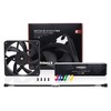 Noctua NF-A12x15 PWM chromax.Black.swap, Premium Quiet Slim Fan, 4-Pin (120x15mm,