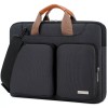 Lacdo 360° Protective Laptop Shoulder Bag for 13 inch New