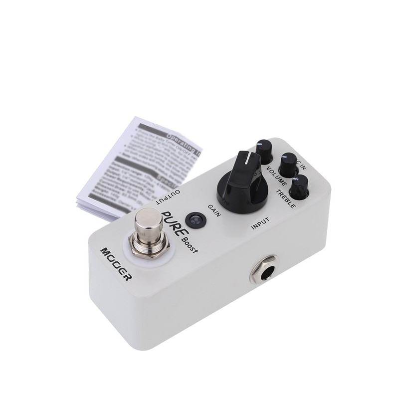 Mooer Pure Boost Micro Mini Boost Effect Pedal for Electric