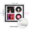 FramePro Double CD Display Frame Case 14.2"x12.8", Signed Record Discs