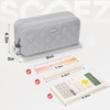 Sooez Large Pencil Case Pouch, Extra Big Pencil Bag with