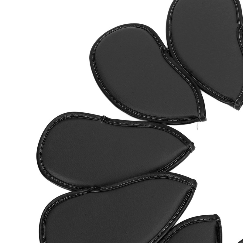 12Pcs Golf Iron Covers Set with Numbers Soft Protective Golf