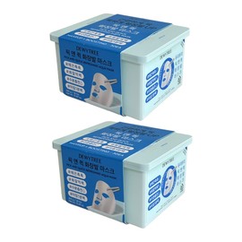 Dewytree Pick & Quick Pull-out Makeup Mask 30 Sheets x 2 / Circle / 듀이트리 픽 앤 퀵 뽑아쓰는 화장발 마스크 30매 2개  써클