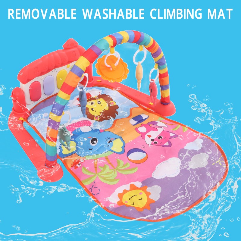 Baby Gym Playmat Piano Improve Motor Skill Sensory Stimulation Learning