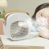 Portable Air Conditioner USB Rechargeable 3 Speeds Personal Evaporative Air