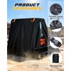 MDPROMCP Skid Steer Cover Waterproof Heavy Duty 420D Oxford Cloth