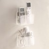 LINFIDITE Adhesive TV Remote Control Holder Wall Mount TV Remote