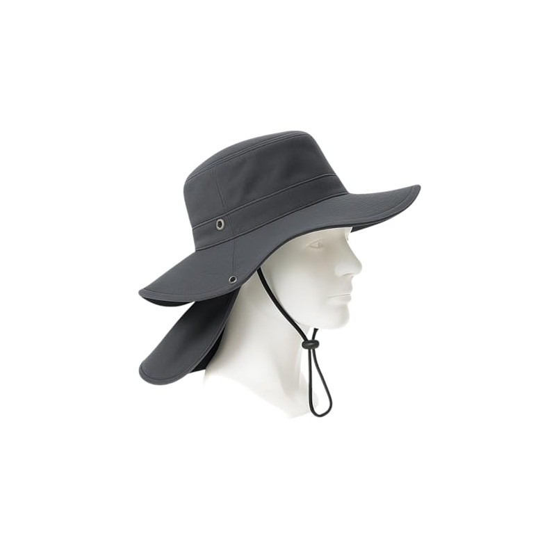 Tuxcinturones Sombrero con Proteccion En Cuello contra El Sol De