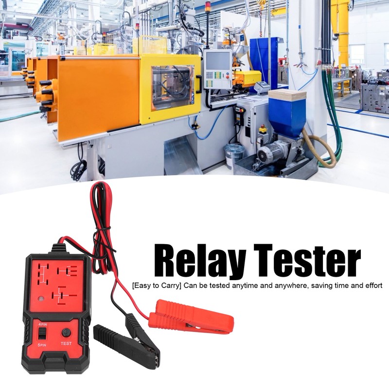 Relay Tester ABS Material Small Size Easy Carry Fine Workmanship