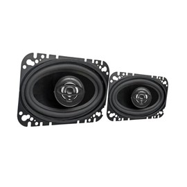 Cerwin-Vega XED46 HED Series 4 x 6 Inches 2 Way Coaxial Speakers for Car with 30 watts RMS and 275 Peak Power Handling at 4 ohms, Stamped Steel Vented Frame, 1” Balanced Dome Tweeter, Black, 1 Unit