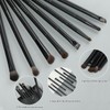 MSQ 8 PCS Eye Makeup Brush Set Angled Brush Precision