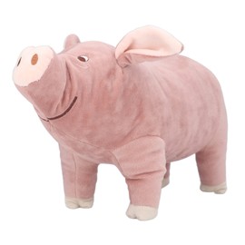 Pig Plush Toy Soft Comfortable Pillow 15.7in Pink Stuffed Animal Plush Toy for Office Home Travelling Children's Room Gifts