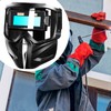 Milageto Auto Darkening Welding Glasses Face Shields Anti Splashes Eye