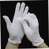 CIYODO 10 Pairs Thickened White Cotton Gloves Xl Protective Gloves