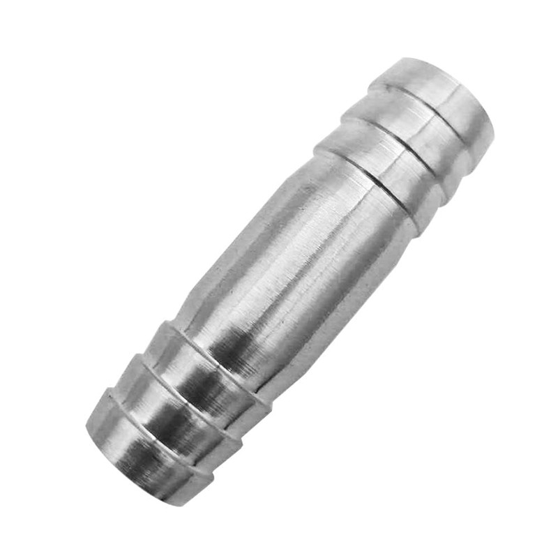 Fitvell Stainless Hose Barb 3/4" Splicer Mender Union Tubing Coupling