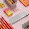 LATRAT 5 x Metal Pencil Case, Rectangular Metal Tins, Empty