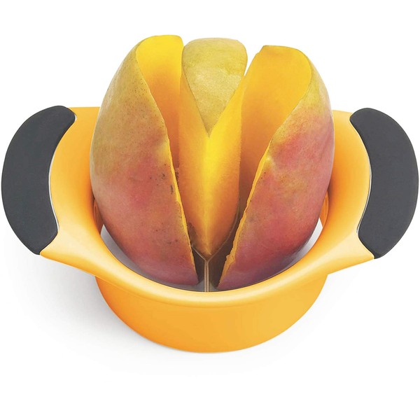 Mango Slicer,mango cutter,Peeler and Pit Remover Tool,Blade shape perfect to