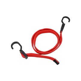 AIXXCUVQ Heavy-Duty Luggage Straps Reliable and Easy Installation Elastic Straps with Hook Bicycles Rope Luggage Rope Cargo Strap, red, 120cm