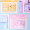 MENBLY San-rio Pocket Tiny Note Book Memo Pad 2 Pack