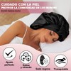 Meajax 2 Piezas Gorro de Pelo Rizado de Satén,Gorro de