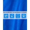 SmoothNovelty 6 Pcs Large Waterproof Tarp 4 x 6 ft