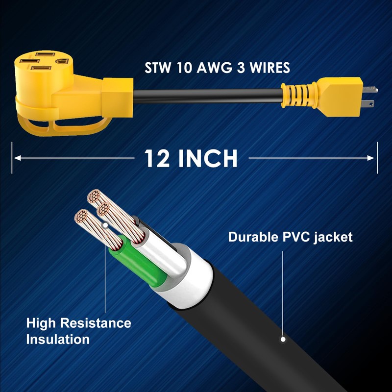 [240V to 240V] HUBRV Level 2 EV Charging Adapter 220