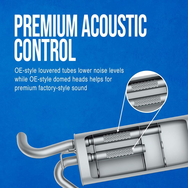 Walker Exhaust Quiet-Flow SS 21437 Direct Fit Exhaust Muffler